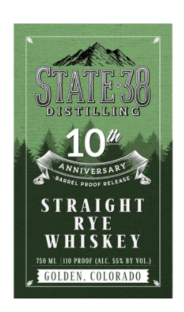 State 38 10th Anniversary Straight Rye Whiskey at CaskCartel.com