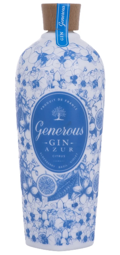 Generous Azur Citrus Gin | 700ML at CaskCartel.com