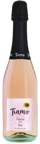 Tiamo Wines | Prosecco Rose - NV at CaskCartel.com