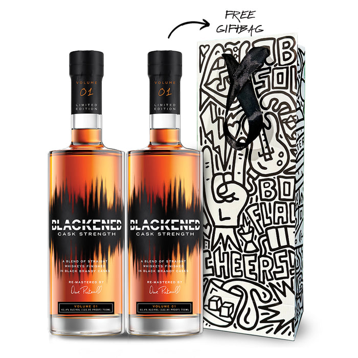 METALLICA | BLACKENED™ WHISKEY CASK STRENGTH | LIMITED EDITION 2023 (2) DRINK ONE | COLLECT ONE