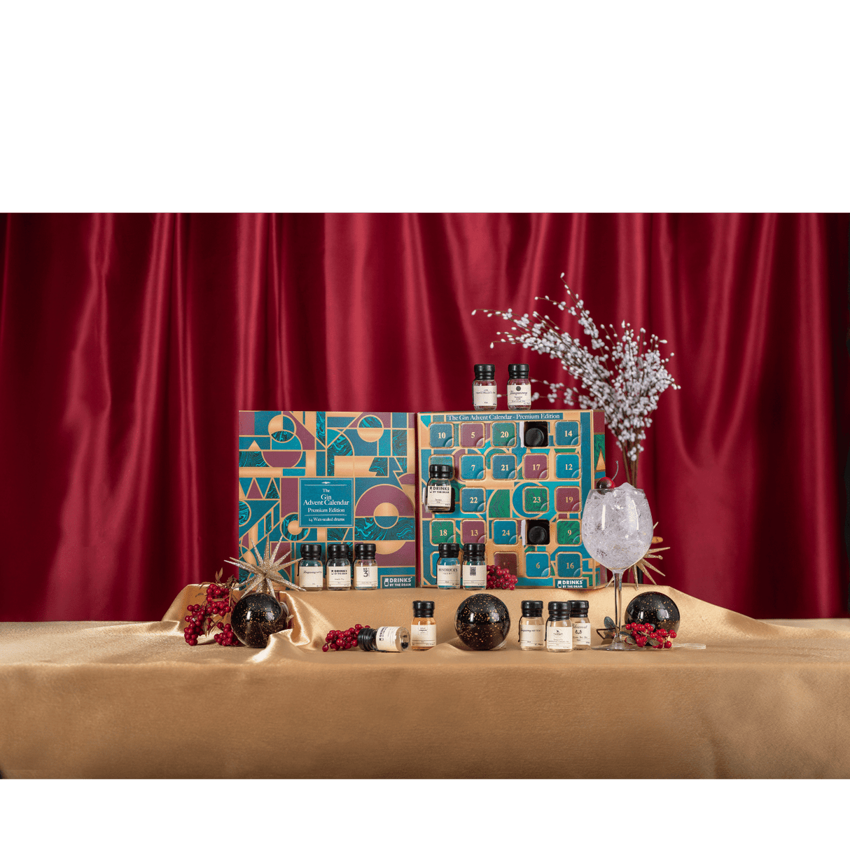 The Gin Advent Calendar | Premium Edition [Art Deco] | 2023 | By DRINKS BY THE DRAM at CaskCartel.com 2