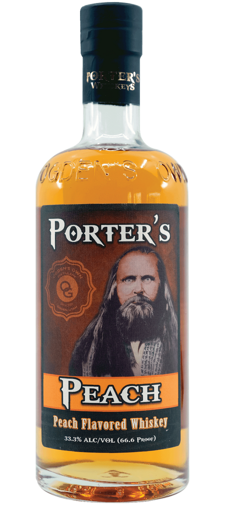 Ogden's Own Distillery Porter’s Peach Whiskey at CaskCartel.com