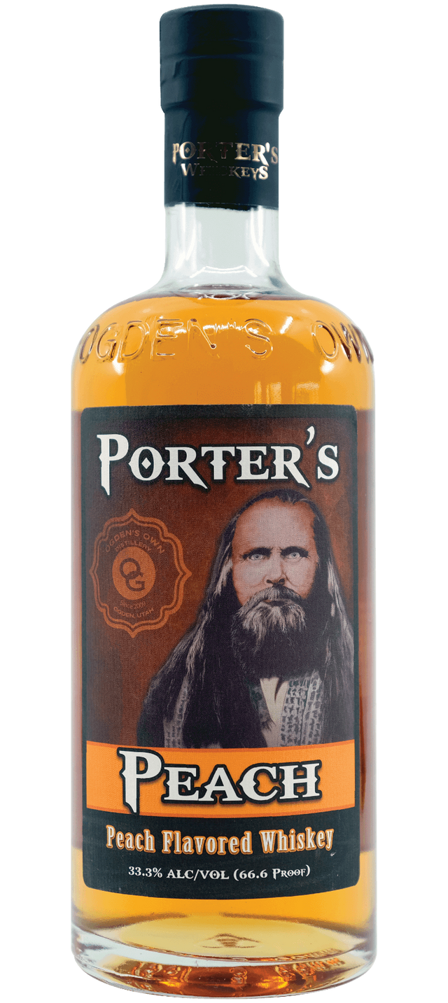 Ogden's Own Distillery Porter’s Peach Whiskey at CaskCartel.com