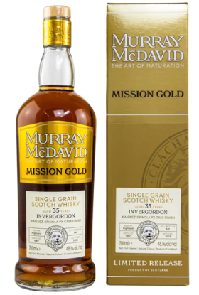 Invergordon 35 Year Old Murray McDavid Single Grain Scotch Whisky | 700ML at CaskCartel.com