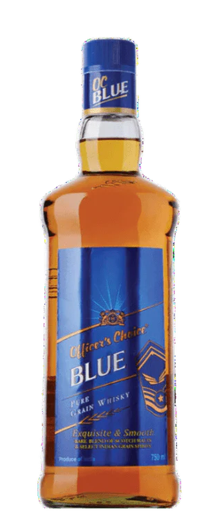 Officer's Choice Blue Pure Grain Spirit Whisky at CaskCartel.com