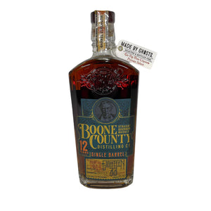 Boone County 12 Year Old Single Barrel Barrel Strength Bourbon Made by Ghosts Go Big Blue Liquors 115.94 Proof at CaskCartel.com