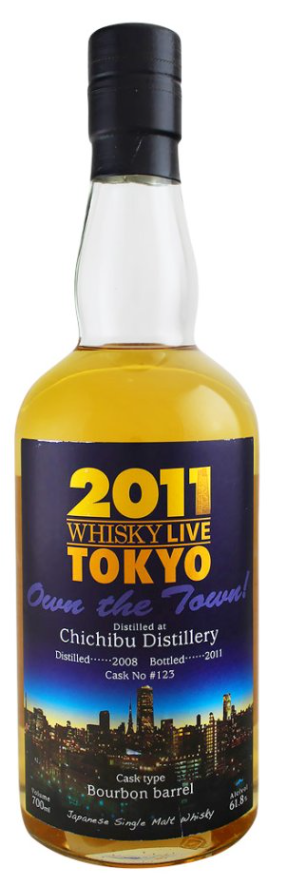 Chichibu Single Cask #123 2011 Tokyo Bar Show 2008 Single Malt Whisky | 700ML