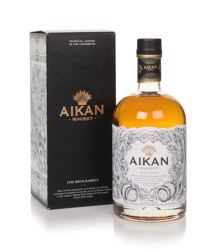 Aikan Fine Rhum Barrels Whisky | 500ML at CaskCartel.com
