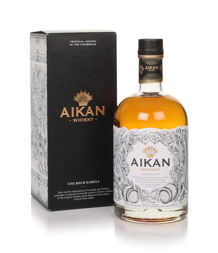 Aikan Fine Rhum Barrels Whisky | 500ML
