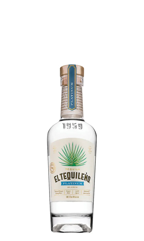 El Tequileno Blanco Platinum Tequila | 375ML at CaskCartel.com