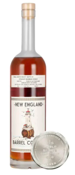 New England Barrel Company 4 Year Old Cask Strength Small Batch Select Bourbon Whisky