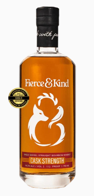 Fierce And Kind Single Barrel Cask Strength Straight Bourbon Whiskey
