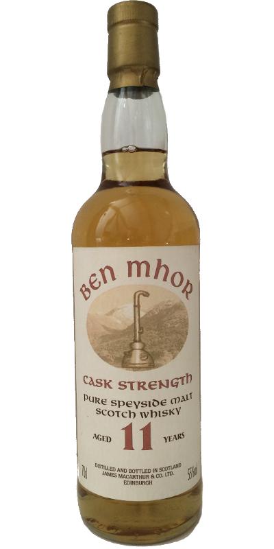 Ben Mhor 11 Year Old JM Cask Strength Scotch Whisky | 700ML at CaskCartel.com