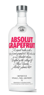 Absolut Grapefruit Vodka | 375ML at CaskCartel.com