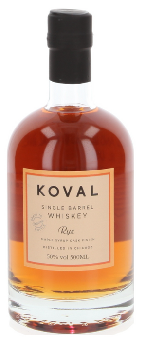 Koval Single Barrel Maple Syrup Cask Finish Rye Whisky | 500ML at CaskCartel.com