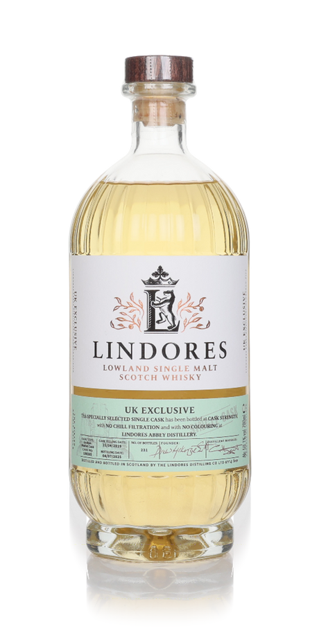 Lindores Ex Rum Peated Cask Single Malt Scotch Whisky | 700ML at CaskCartel.com