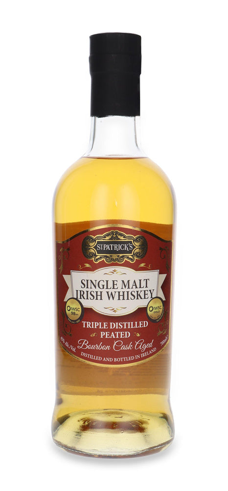 St Patrick's Triple Distilled Peated Single Malt Irish Whiskey | 700ML at CaskCartel.com