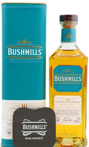 Bushmills Coaster 10 Year Old Irish Single Malt Whisky | 700ML at CaskCartel.com