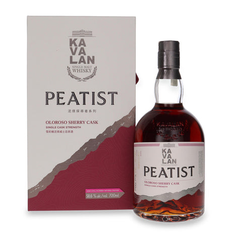 Kavalan Peatist Oloroso Sherry Cask Single Malt Whisky | 700ML at CaskCartel.com