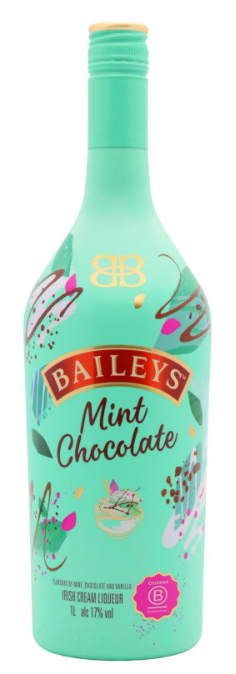 Baileys Mint Chocolate Cream Liqueur | 1L at CaskCartel.com