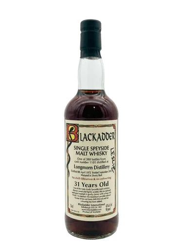 1972 Blackadder Longmorn 31 Year Old Single Malt Scotch Whisky at CaskCartel.com