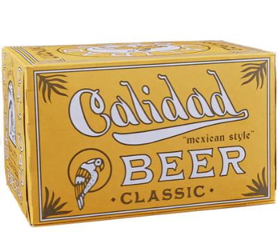 Calidad Cerveza Classic Mexican Beer | (6)*355ML at CaskCartel.com