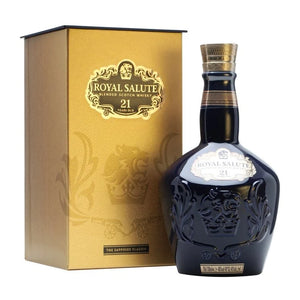 Chivas Regal Royal Salute The Sapphire Flagon 21 Year Old Scotch Whisky | 700ML at CaskCartel.com