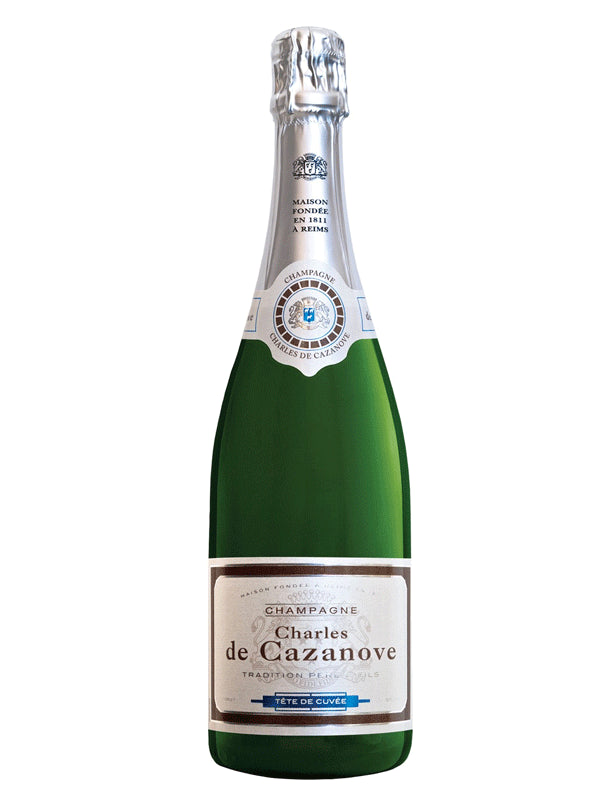 Champagne Charles de Cazanove | Tradition Tete de Cuvee Brut (Half Bottle) - NV at CaskCartel.com