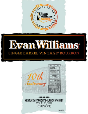 Evan Williams 10th Anniversary Experience Straight Bourbon Whiskey at CaskCartel.com