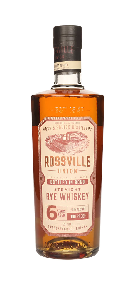 Rossville Union Bottle in Bond Straight Rye 6 Year Old Whiskey | 700ML at CaskCartel.com