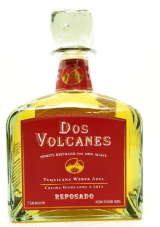 Dos Volcanes Reposado | 375 ML at CaskCartel.com