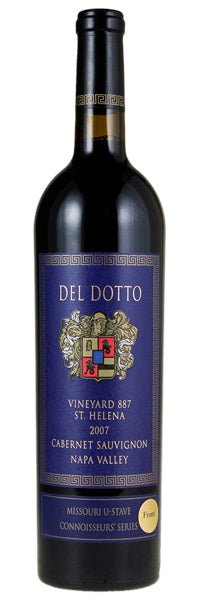 2007 | Del Dotto | Vineyard 887 Connoisseurs Series Cabernet Sauvignon at CaskCartel.com
