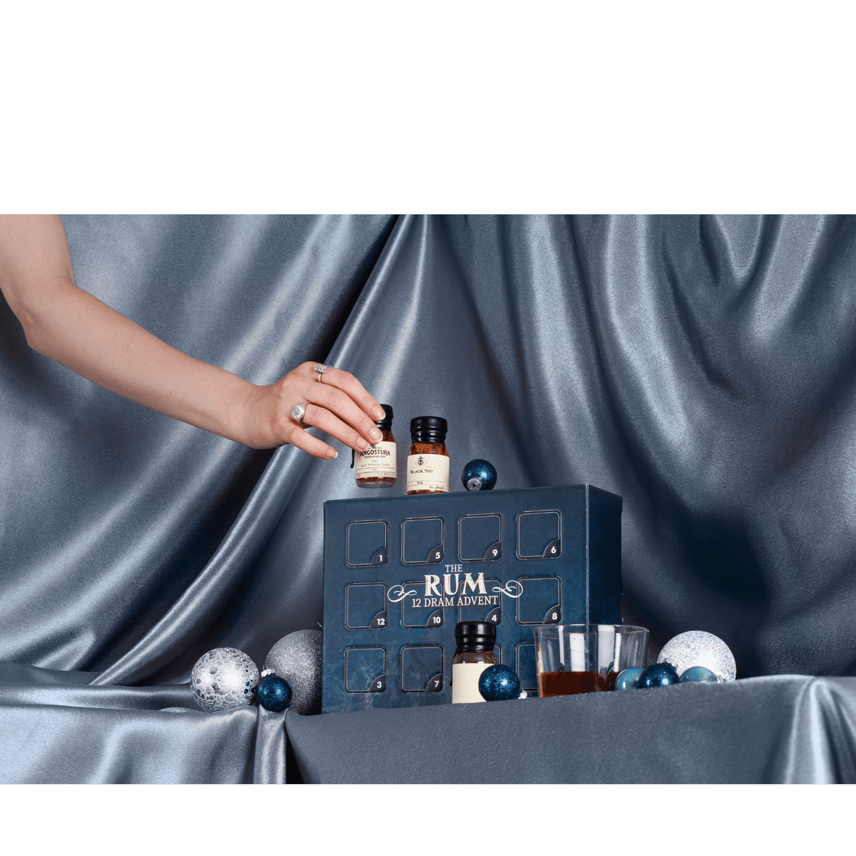 The Rum (12) Dram Advent Calendar 2024 | 12*30ML | By DRINKS BY THE DRAM at CaskCartel.com 2