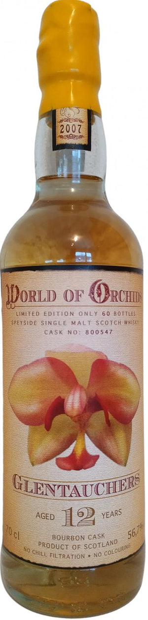 Glentauchers (Jack Wiebers Whisky World) World of Orchids (Cask #800547) 12 Year Old 2019 Release Single Malt Scotch Whisky | 700ML at CaskCartel.com