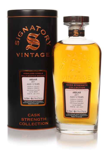 Ardlair 12 Year Old 2011 Cask #900029 Cask Strength Collection Signatory Single Malt Scotch Whisky | 700ML