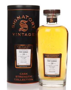 Port Dundas 28 Year Old 1995 Cask #64907 - Cask Strength Collection Signatory Single Grain Scotch Whisky | 700ML