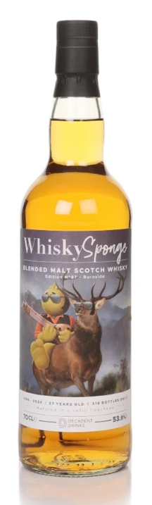 Burnside 27 Year Old 1996 - Whisky Sponge Edition #87 Decadent Drinks Blended Malt Scotch Whisky | 700ML at CaskCartel.com