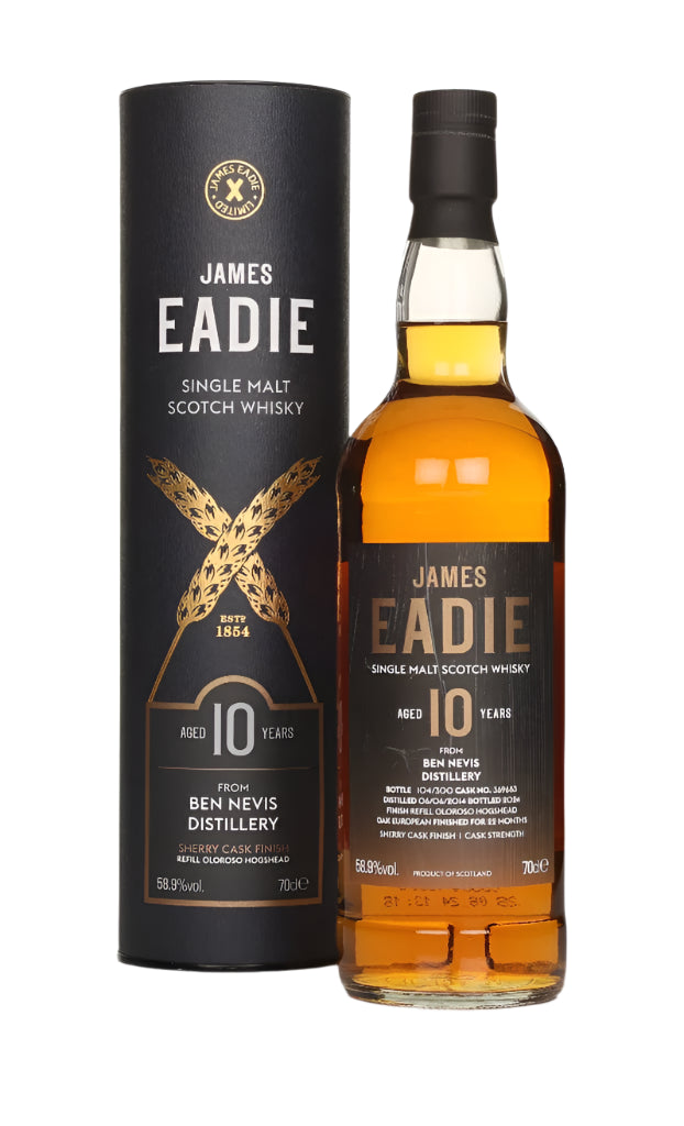 Ben Nevis 10 Year Old 2014 Cask #369683 - James Eadie Single Malt Scotch Whisky | 700ML at CaskCartel.com