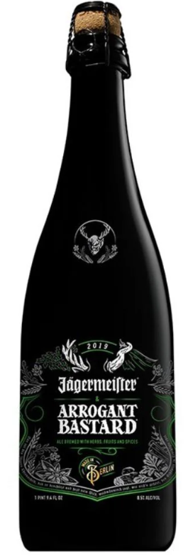 Stone Brewing & Jagermeister Arrogant Bastard Ale at CaskCartel.com