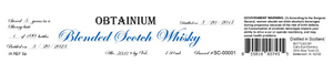 Cat's Eye Distillery Obtainium 5 Year Old Blended Scotch Whisky at CaskCartel.com