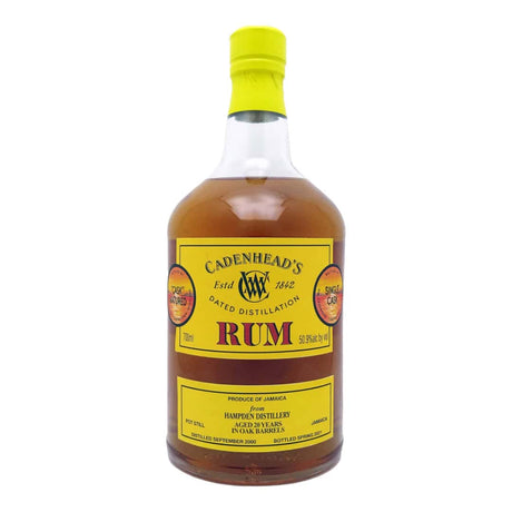 Cadenhead’s Dated Distillation Hampden 2000 20 Year Old Jamaican Rum | 700ML at CaskCartel.com