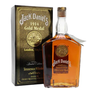 Jack Daniel's Gold Medal Series 1914 London England Tennessee Whiskey