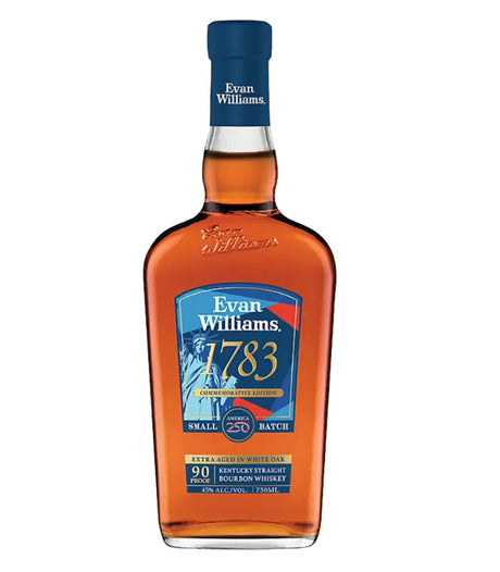 Evan Williams 1783 Small Batch America 250 Commemorative Edition Kentucky Straight Bourbon Whiskey at CaskCartel.com