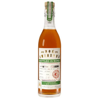 Doc Swinson's 7 Year Old Bottled in Bond Straight Rye Whiskey at CaskCartel.com