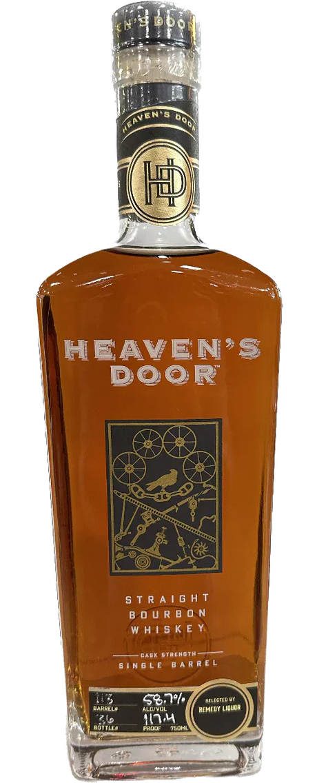 Heaven's Door Platinum Barrel Select #113 Cask Strength Straight Bourbon Whiskey at CaskCartel.com