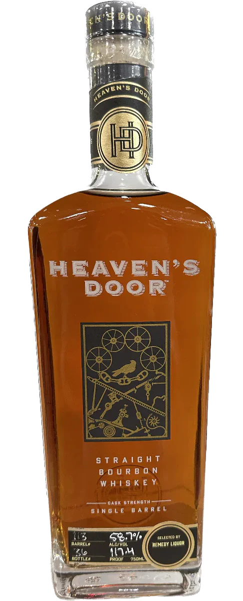 Heaven's Door Platinum Barrel Select #113 Cask Strength Straight Bourbon Whiskey at CaskCartel.com