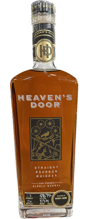 Heaven's Door Platinum Barrel Select #113 Cask Strength Straight Bourbon Whiskey at CaskCartel.com