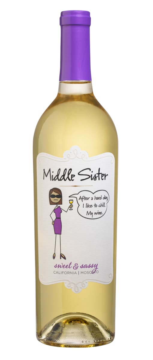 Middle Sister | Sweet & Sassy Moscato - NV at CaskCartel.com