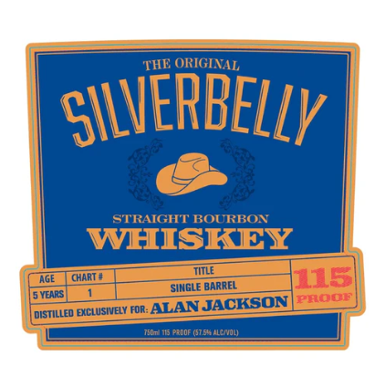 Silverbelly 5 Year Old Single Barrel by Alan Jackson Straight Bourbon Whiskey