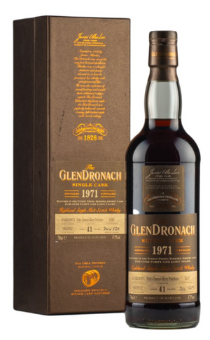 Glendronach 41 Year Old 1971 PX Cask #1247 Batch #6 Single Malt Scotch Whisky | 700ML at CaskCartel.com
